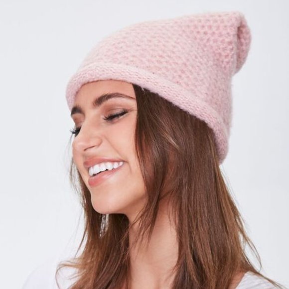 NEW Pink Beanie Hat - Picture 3 of 4